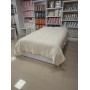 ETEHOMETEX PONPONLU PAMUK PİKE ÇİFT KİŞİLİK 220X240CM KREM 8696474231901